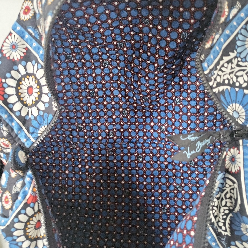 Vera Bradley Retired Night Owl  Quilted Overnight Duffle Travel Bag - Picture 9 of 15